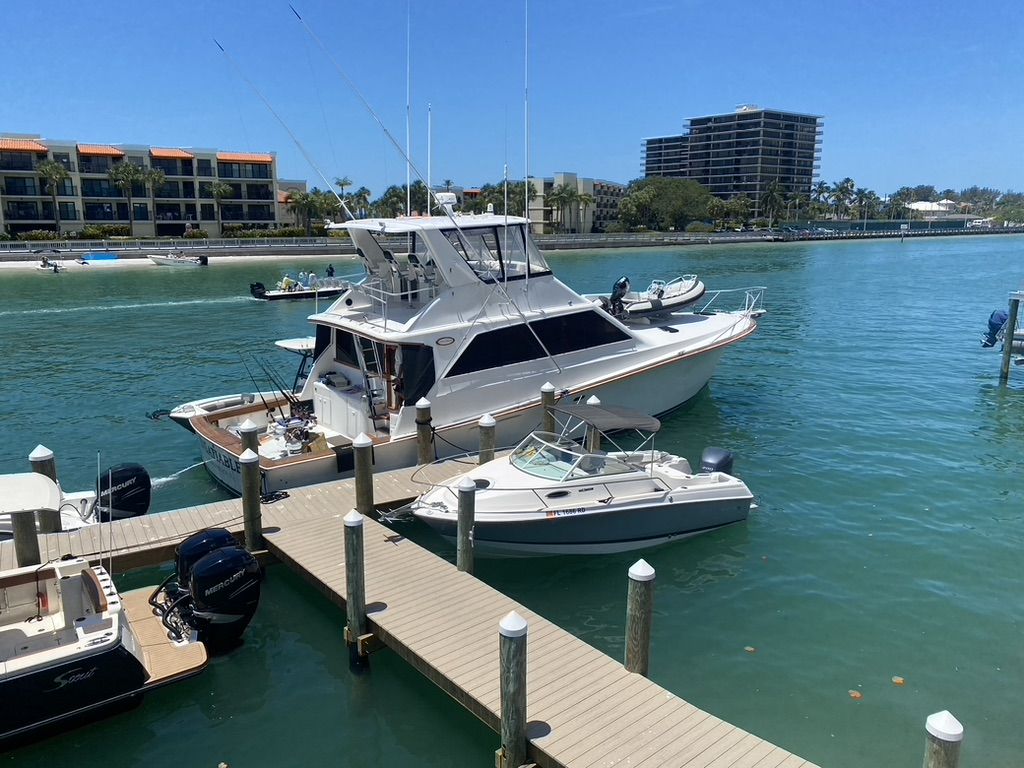 Boats at Buoys Waterfront St. Pete BEach