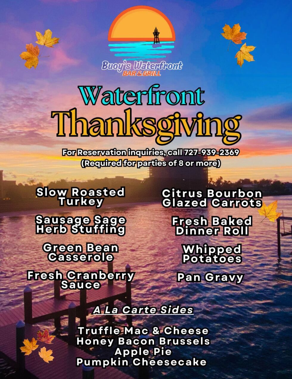 Thanksgiving buffet st petersburg fl